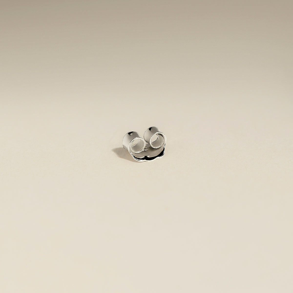 Butterfly Earring Back in Solid White Gold-Astrid & Miyu
