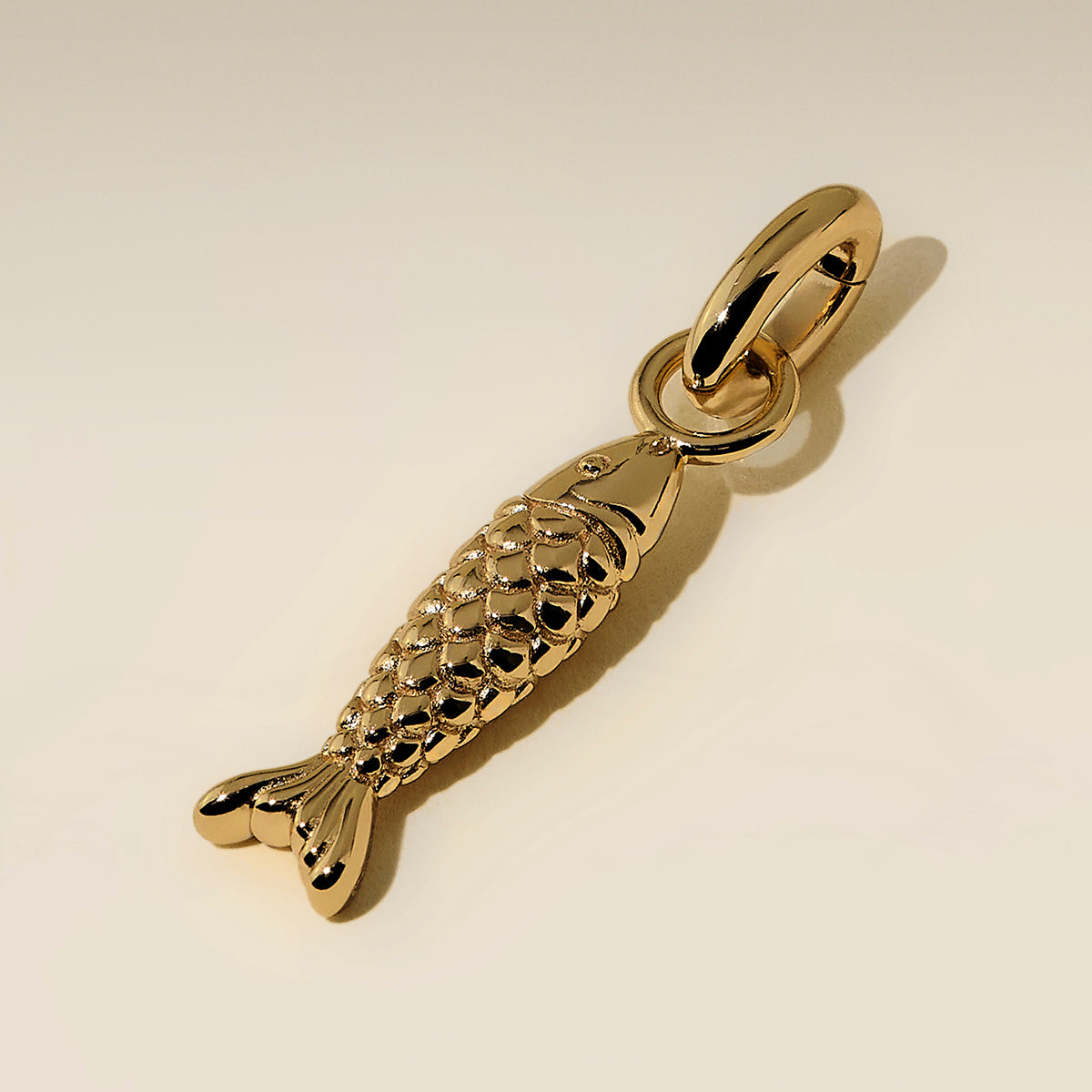 Fish Clip Charm in Gold-Astrid & Miyu