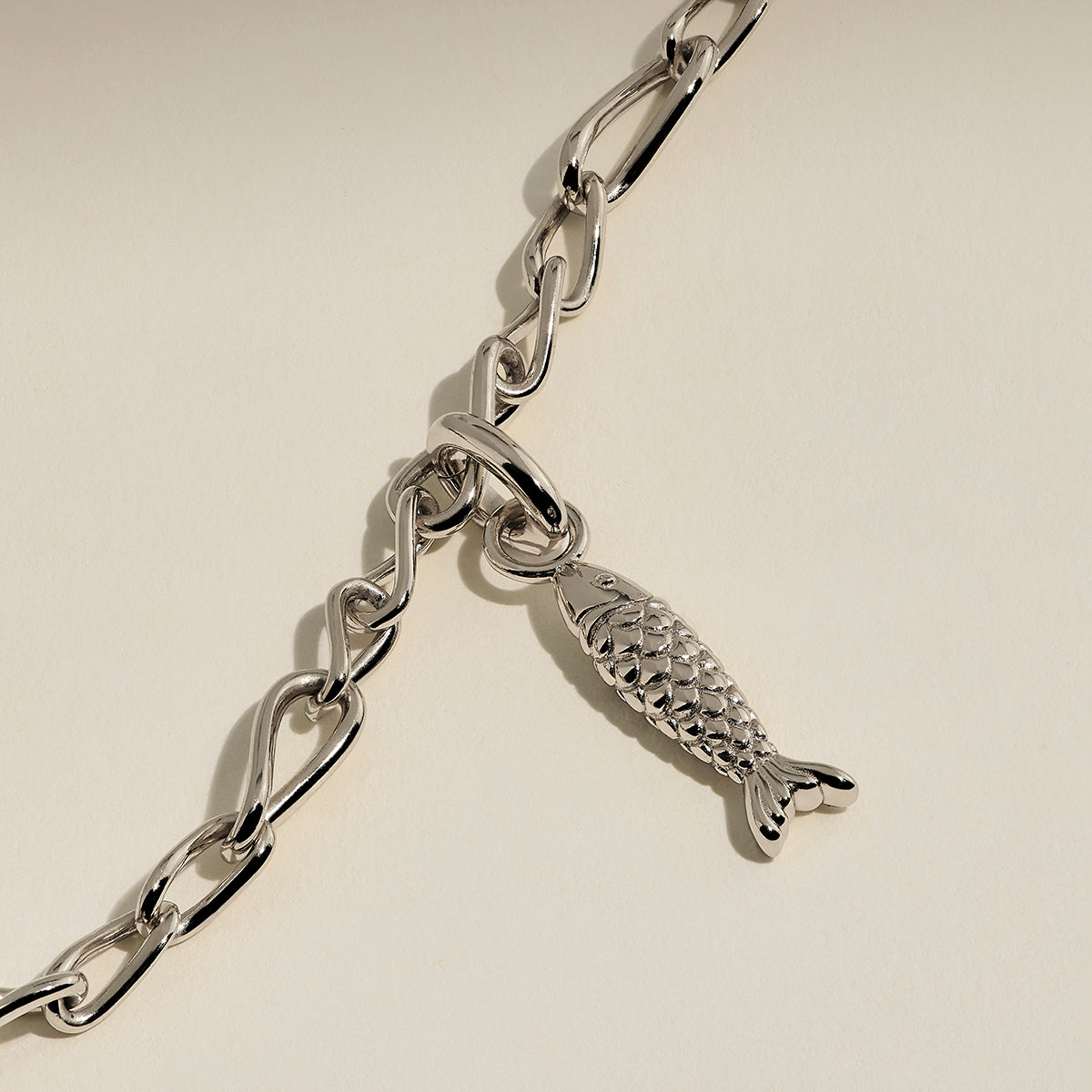 Fish Clip Charm in Silver-Astrid & Miyu