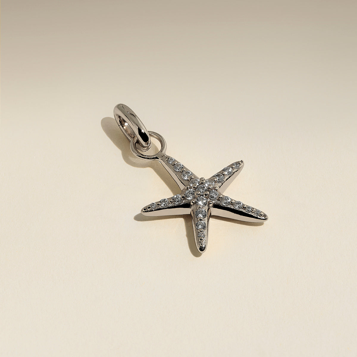 Starfish Clip Charm in Silver-Astrid & Miyu