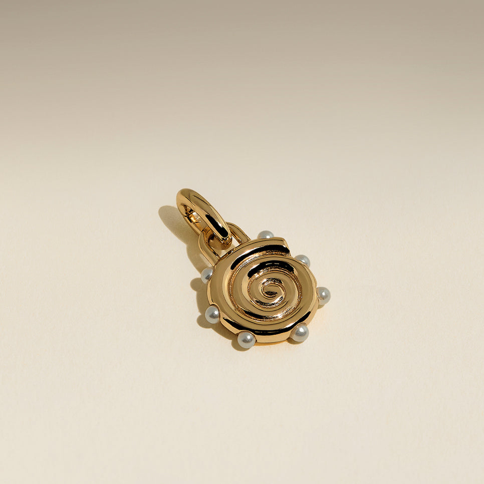 Solstice Clip Charm in Gold