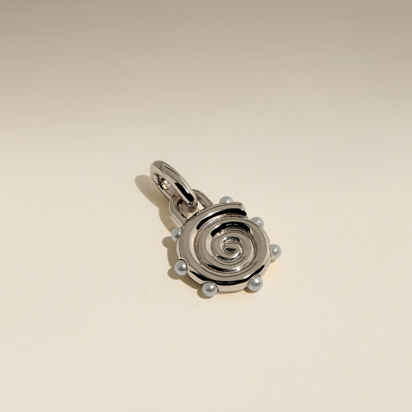 Solstice Clip Charm in Silver