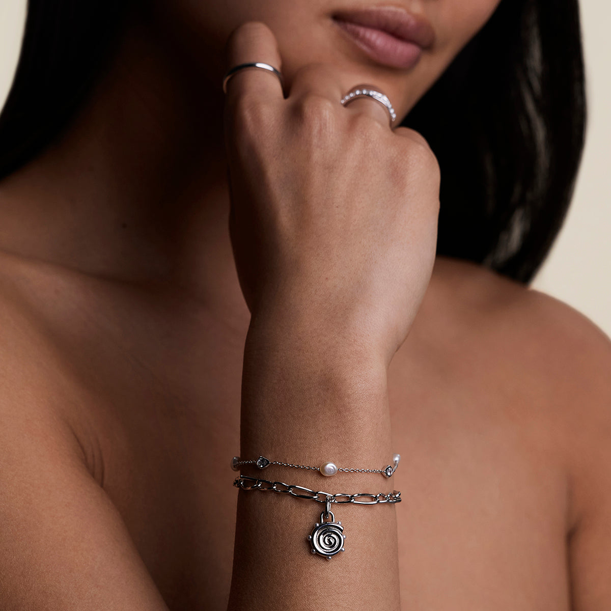 Solstice Clip Charm in Silver-Astrid & Miyu