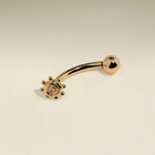 Solstice Rook Bar in Solid Gold-Astrid & Miyu