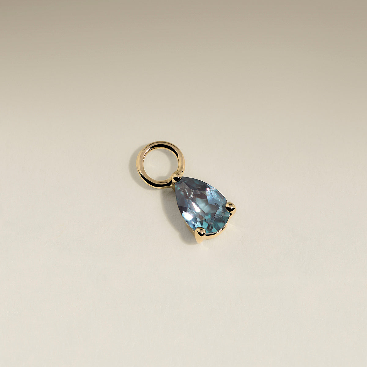 Alexandrite June Earring Charm in Solid Gold-Astrid & Miyu