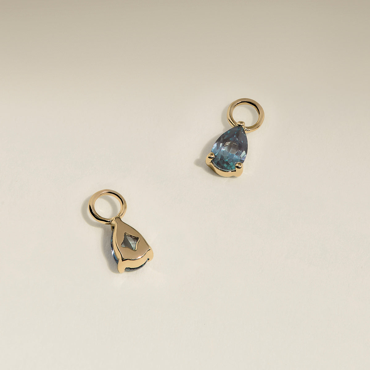 Alexandrite June Earring Charm in Solid Gold-Astrid & Miyu