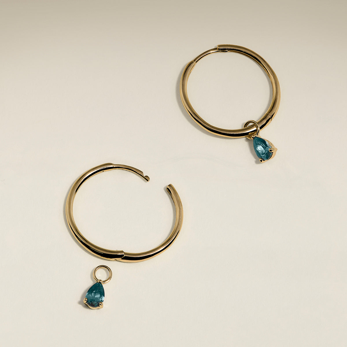 Alexandrite June Earring Charm in Solid Gold-Astrid & Miyu
