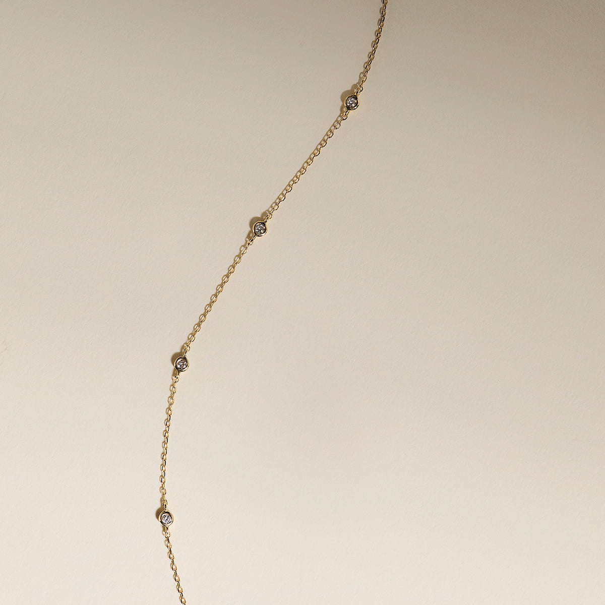 Mayfair Chain Necklace in Solid Gold-Astrid & Miyu