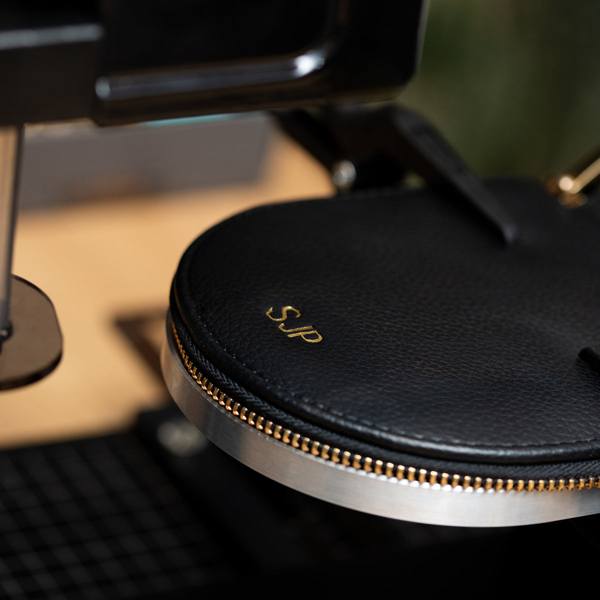 Jewellery Boxes - Leather Travel Jewellery Box in Black - Jewellery Box - Astrid & Miyu