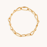 Infinite Chain Bracelet in Gold-Astrid & Miyu