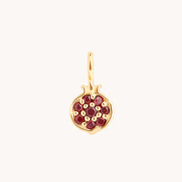 Pomegranate Charm 9k Gold-Astrid & Miyu