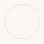Charm Compatible Necklaces & Bracelets - Essential Beaded Chain Necklace in Silver - Chain Necklace - Astrid & Miyu
