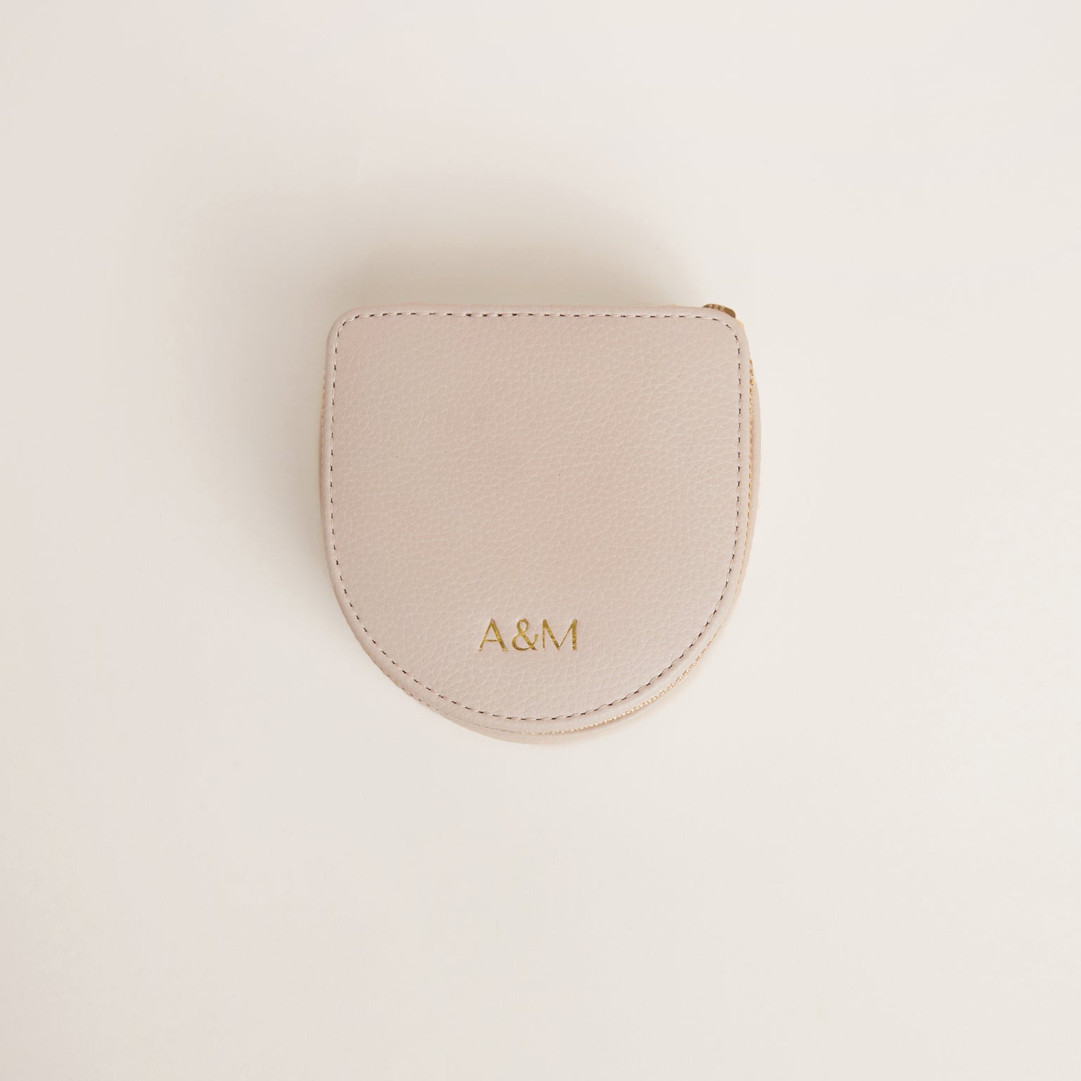Jewellery Boxes - Leather Jewellery Box in Fawn Sand - Jewellery Box - Astrid & Miyu
