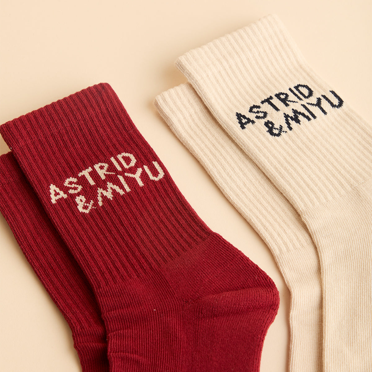 Socks in Pearl Blush-Astrid & Miyu