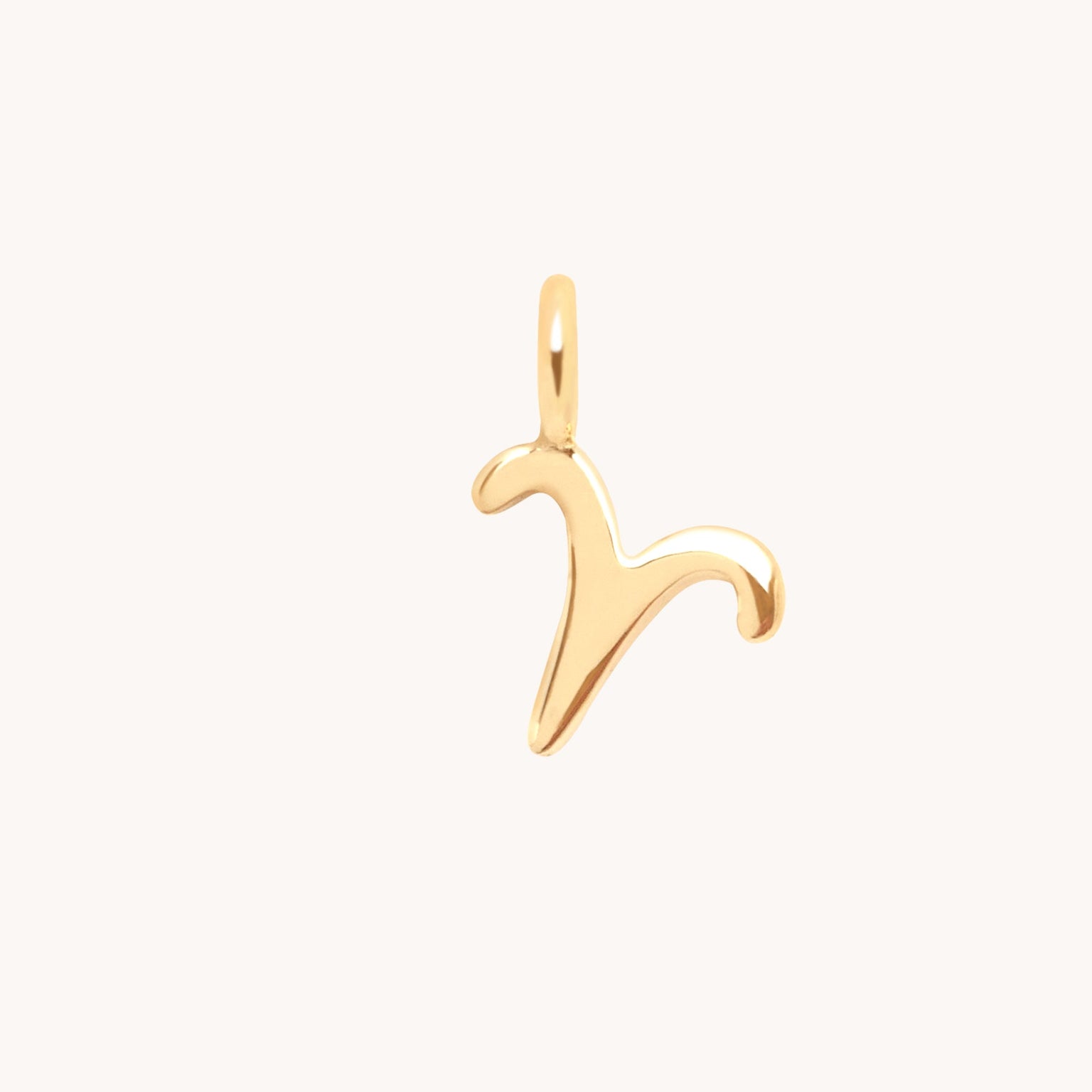 Aries Jewellery - Aries Zodiac Charm 9k Gold - Welding Charm - Astrid & Miyu