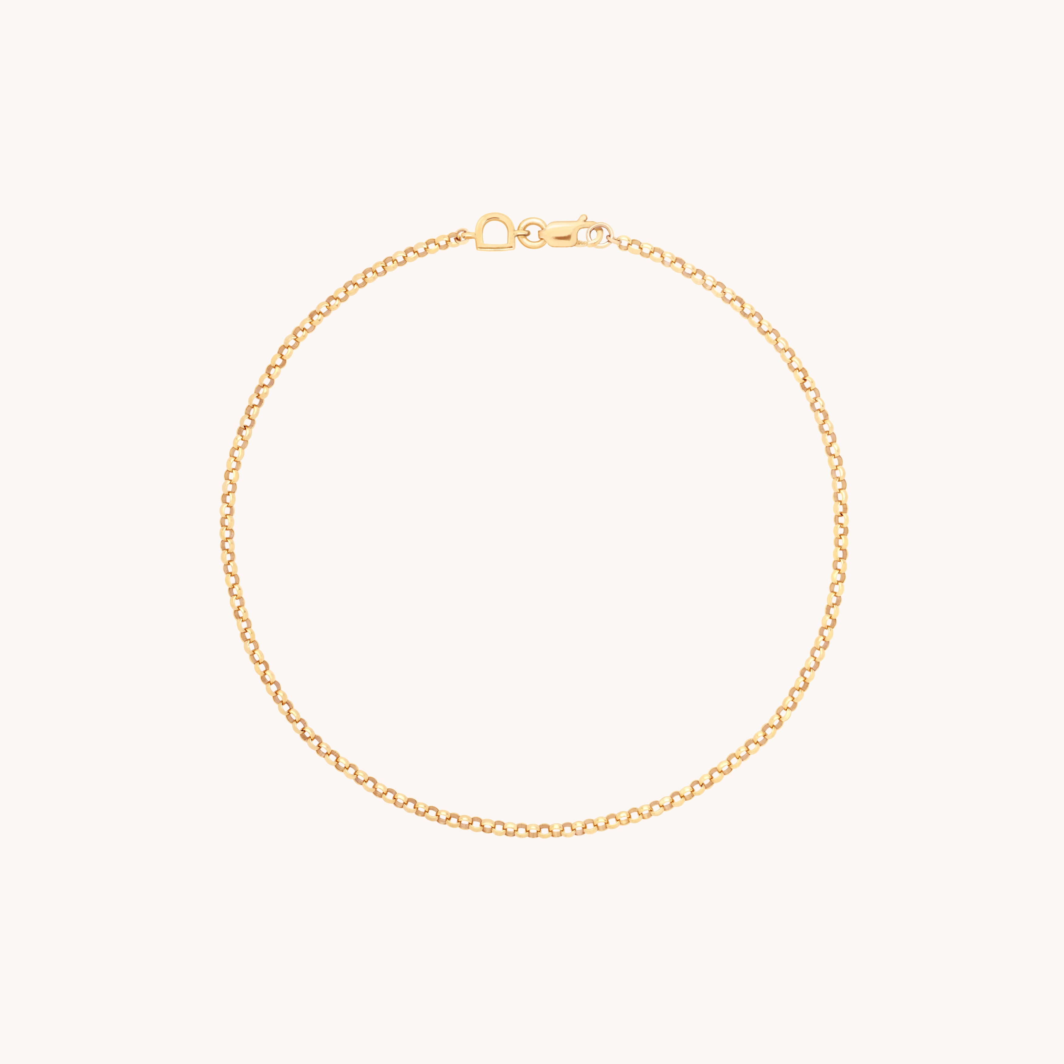 Chelsea Story Chain Bracelet in Solid Gold-Astrid & Miyu