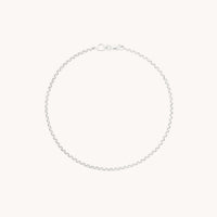 Chelsea Story Chain Bracelet in Solid White Gold-Astrid & Miyu
