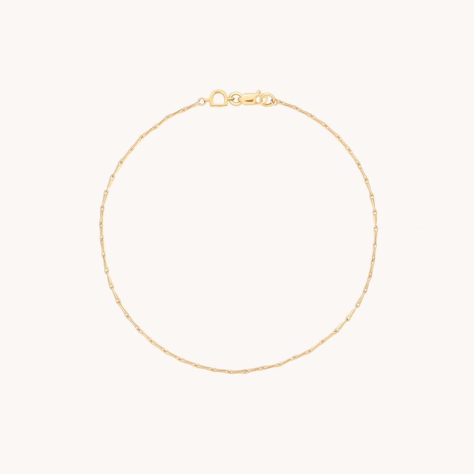 Marylebone Story Chain Bracelet in Solid Gold-Astrid & Miyu