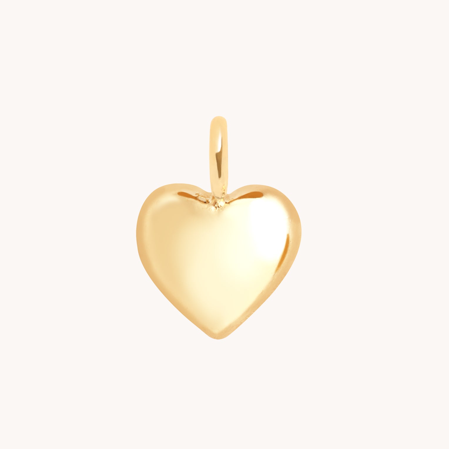 Heart Jewellery - Heart Charm 9k Gold - Welding Charm - Astrid & Miyu