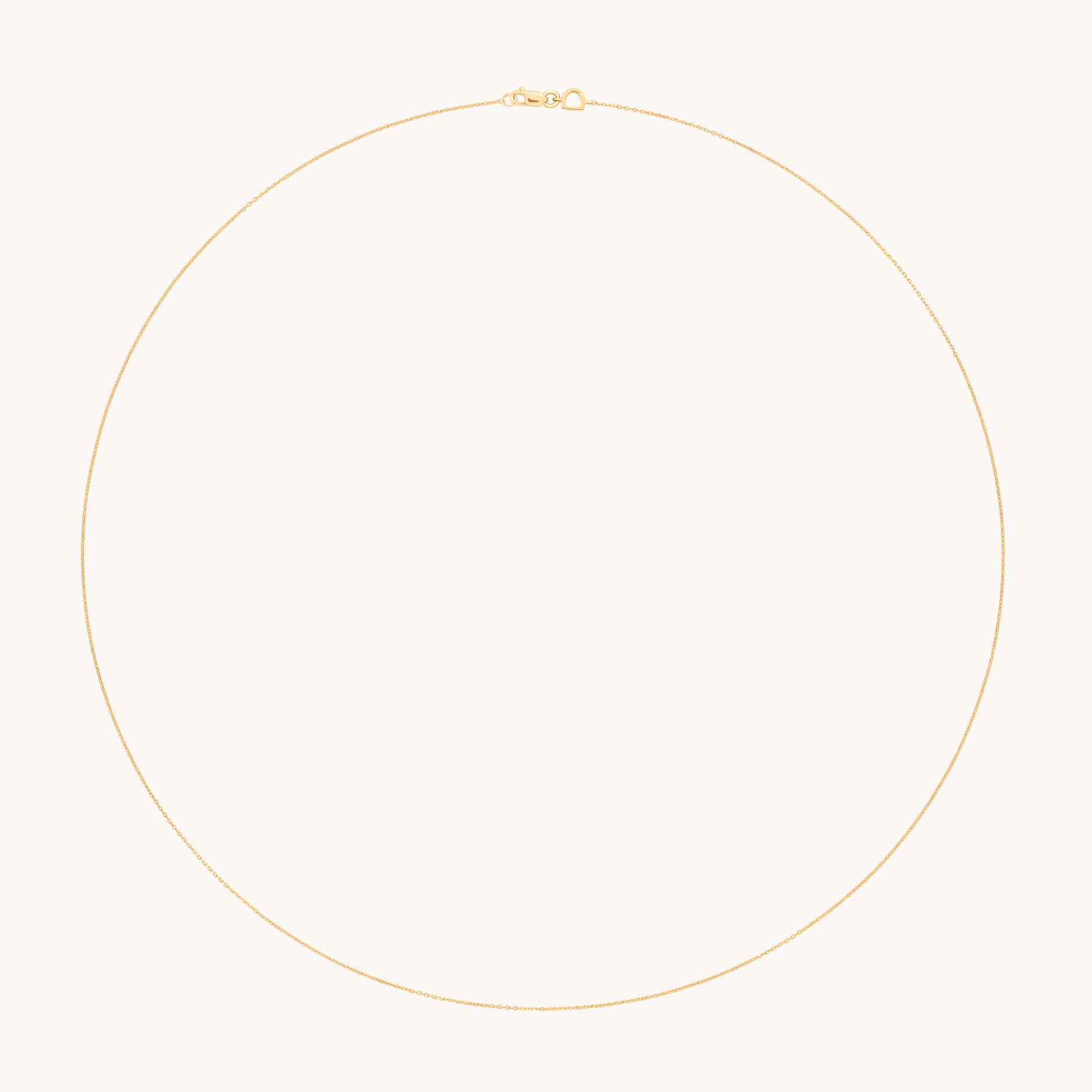 Angel Story Chain Necklace in Solid Gold-Astrid & Miyu