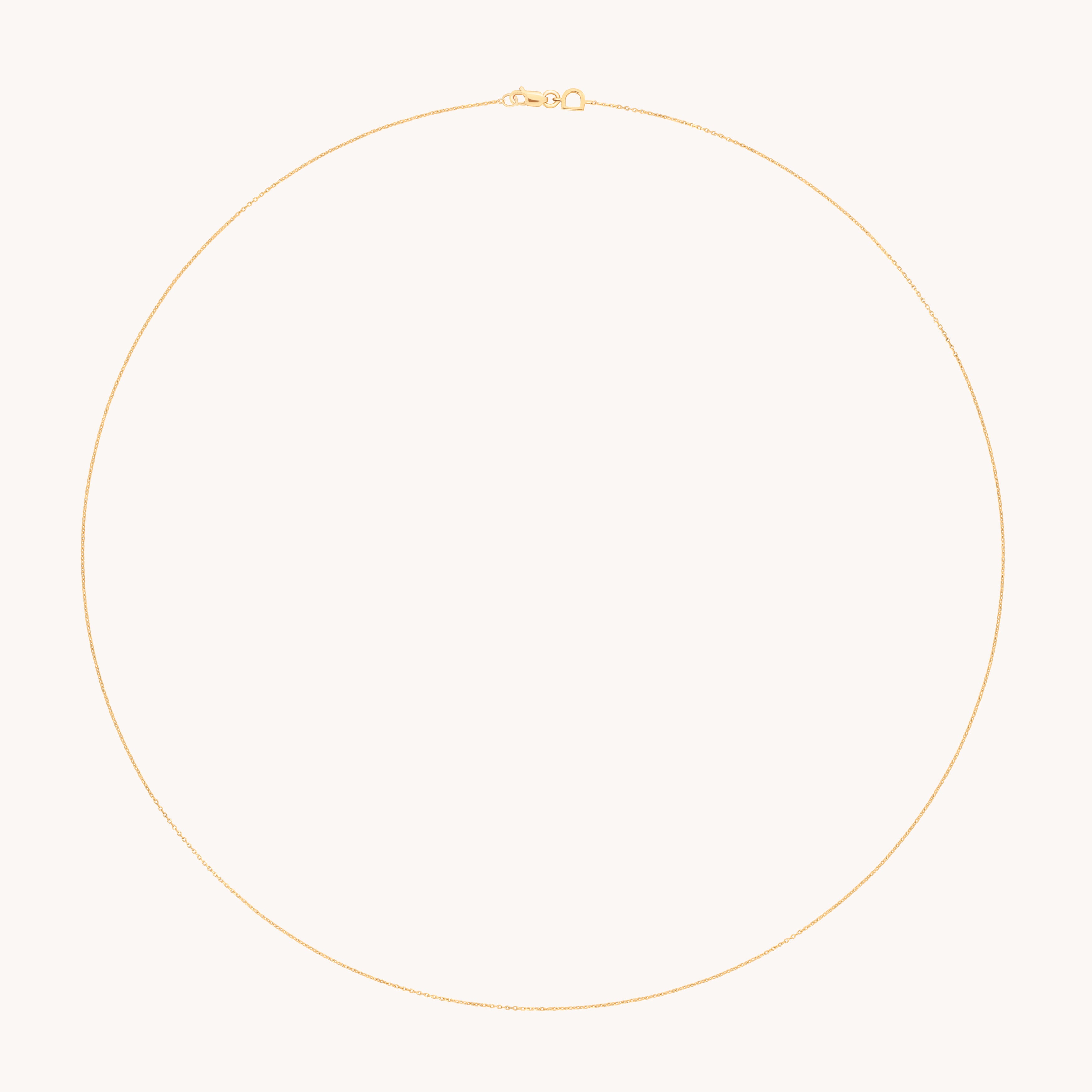 Angel Story Chain Necklace in Solid Gold-Astrid & Miyu