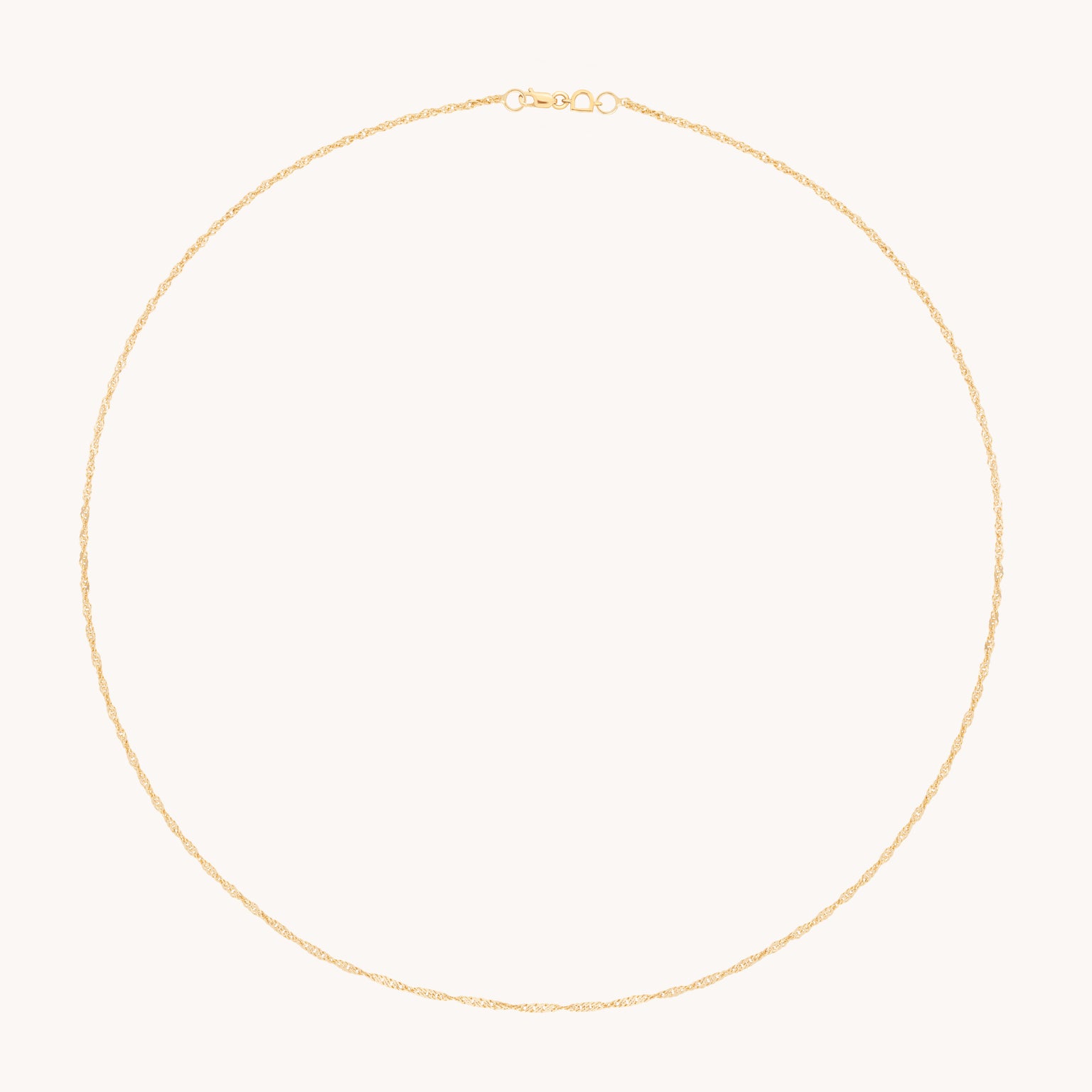 Bold Astrid Story Chain Necklace in Solid Gold-Astrid & Miyu