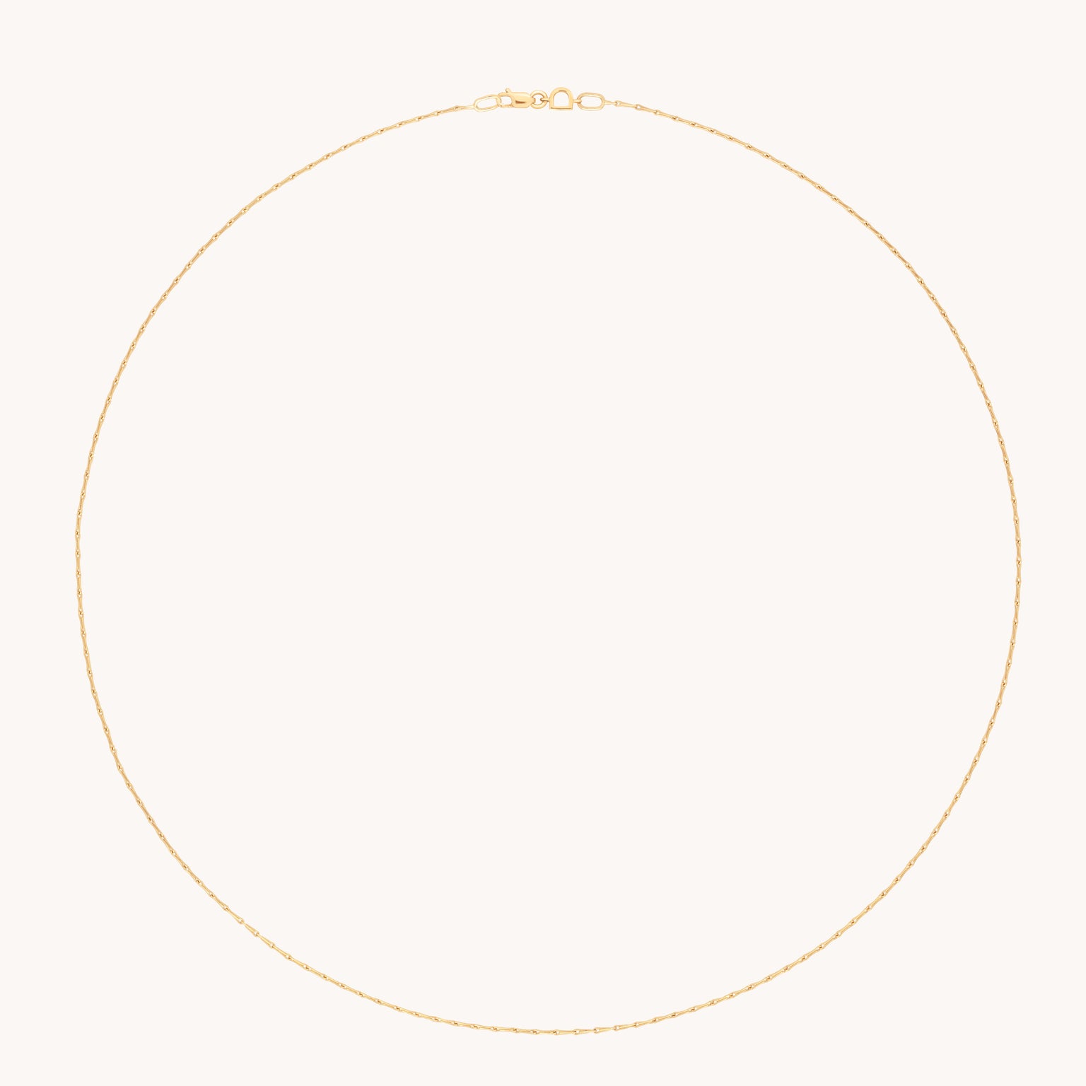 Marylebone Story Chain Necklace in Solid Gold-Astrid & Miyu