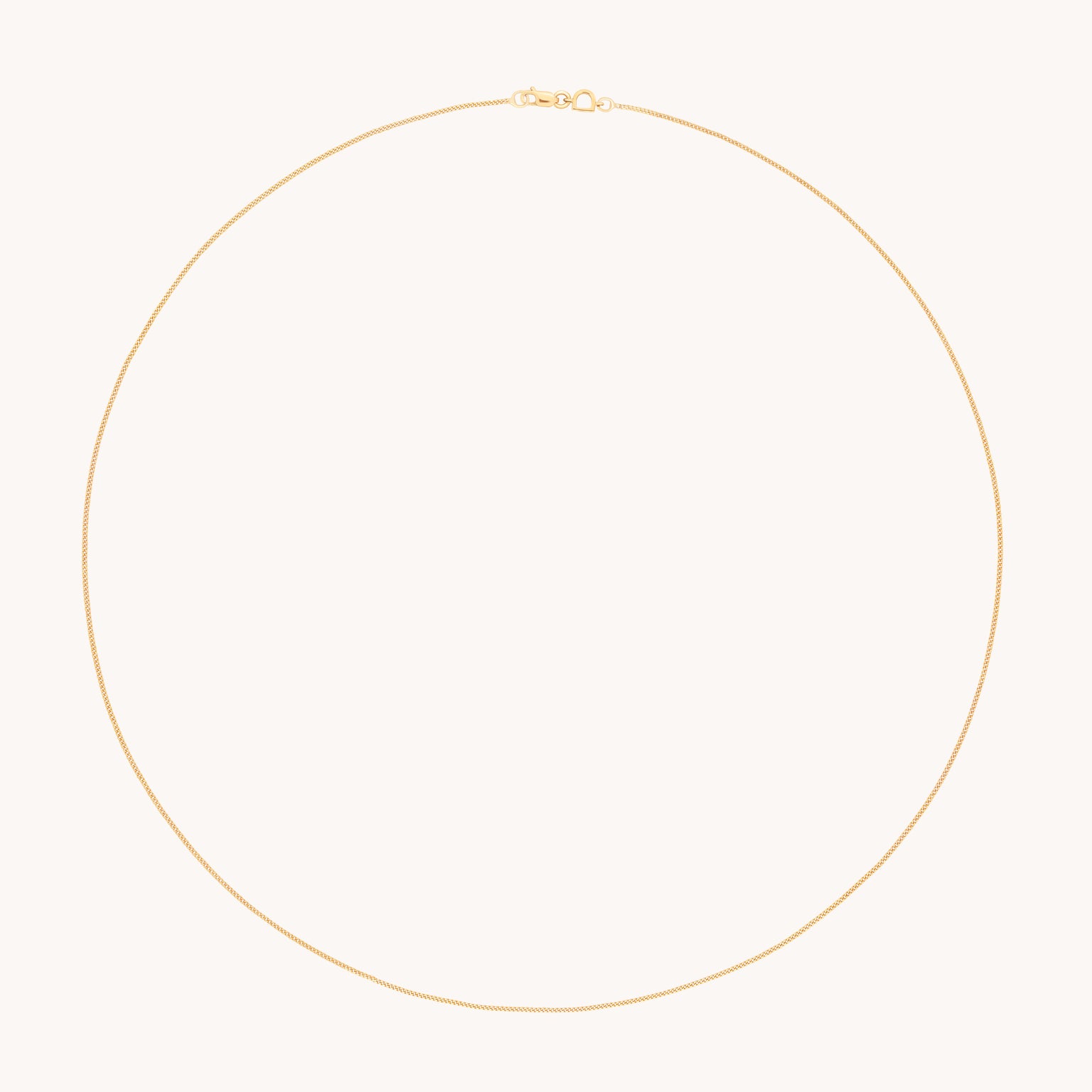 Miyu Story Chain Necklace in Solid Gold-Astrid & Miyu