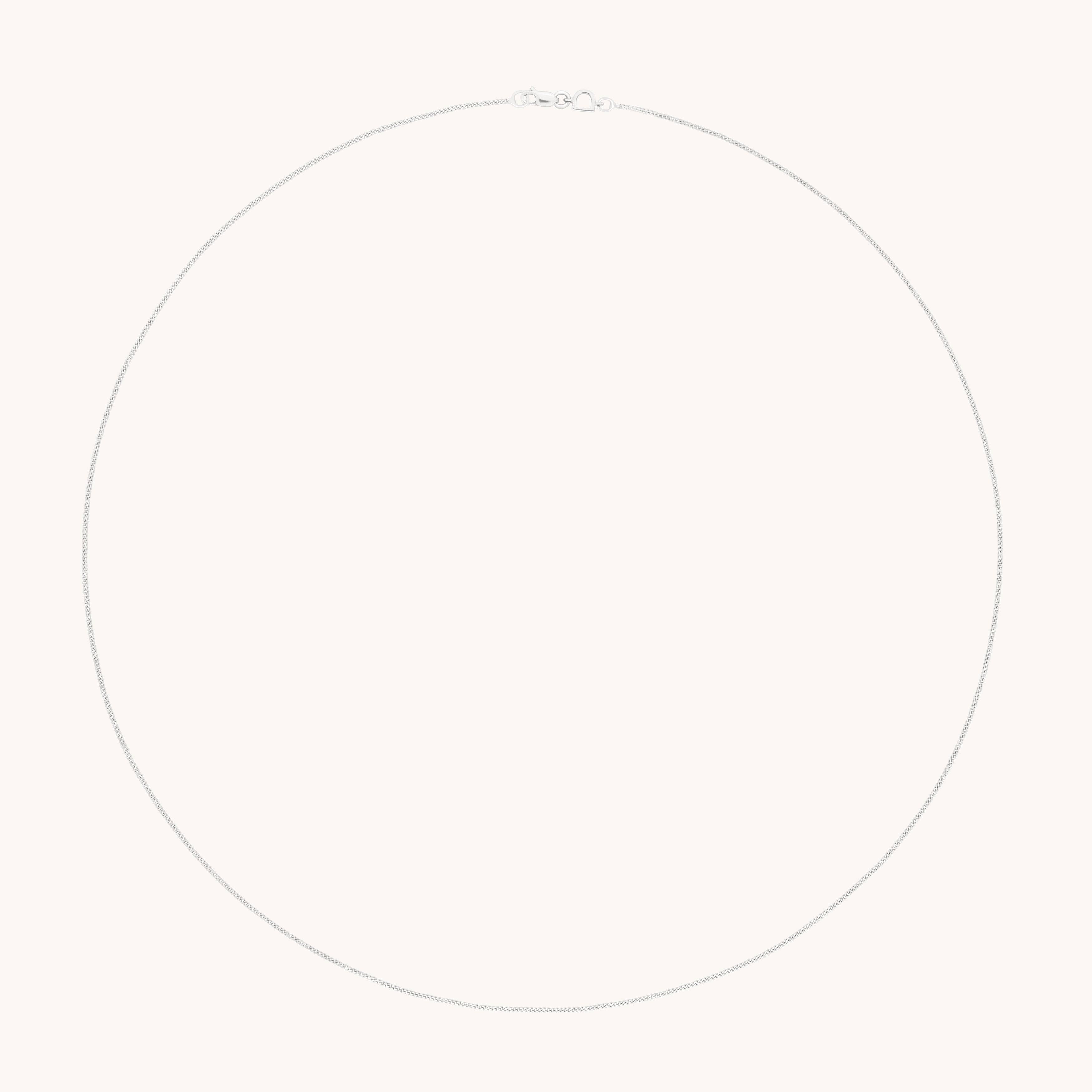 Miyu Story Chain Necklace in Solid White Gold-Astrid & Miyu