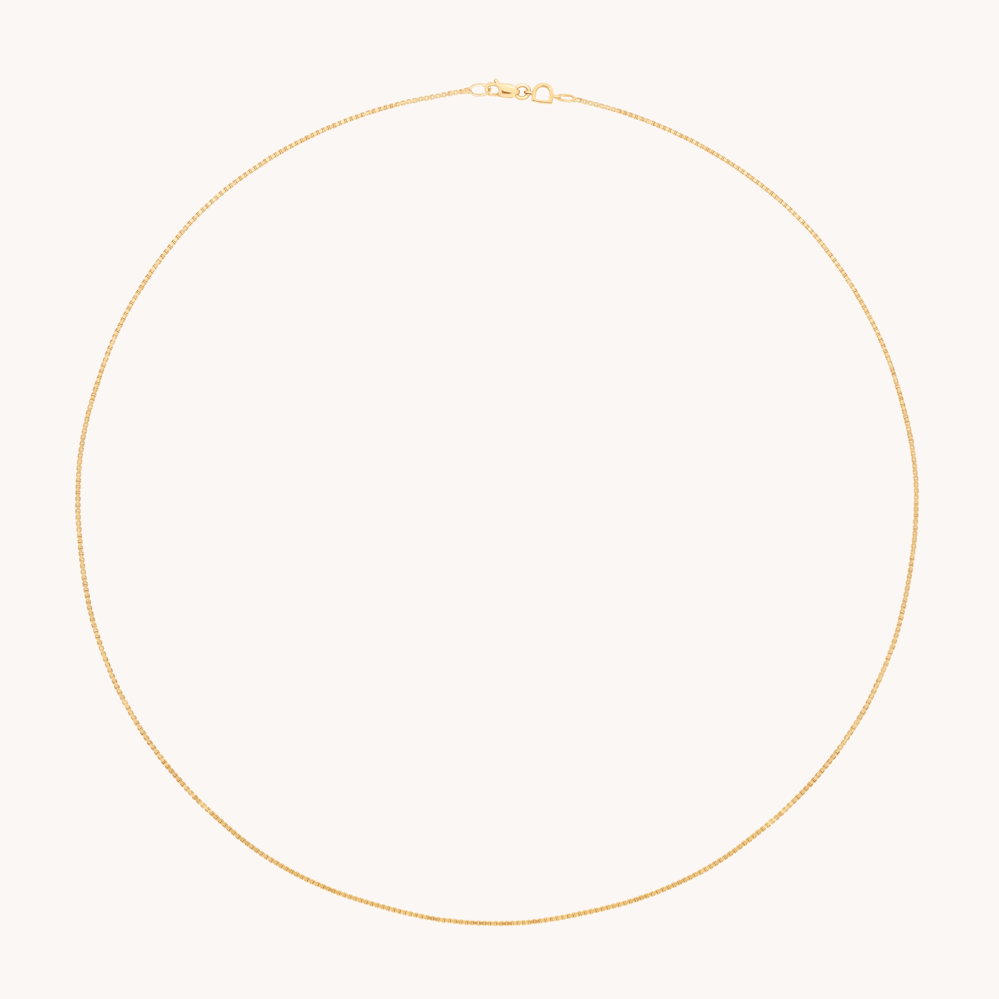 Shoreditch Story Chain Necklace in Solid Gold-Astrid & Miyu