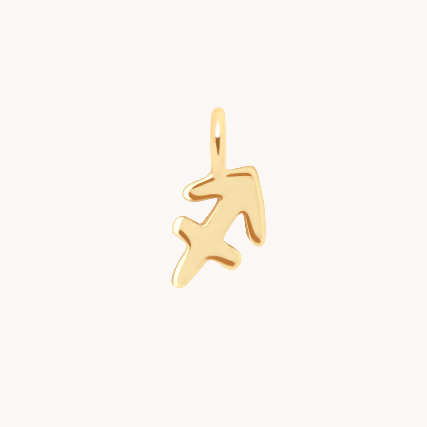 Sagittarius Zodiac Charm 9k Gold - Welding Charm - Astrid & Miyu