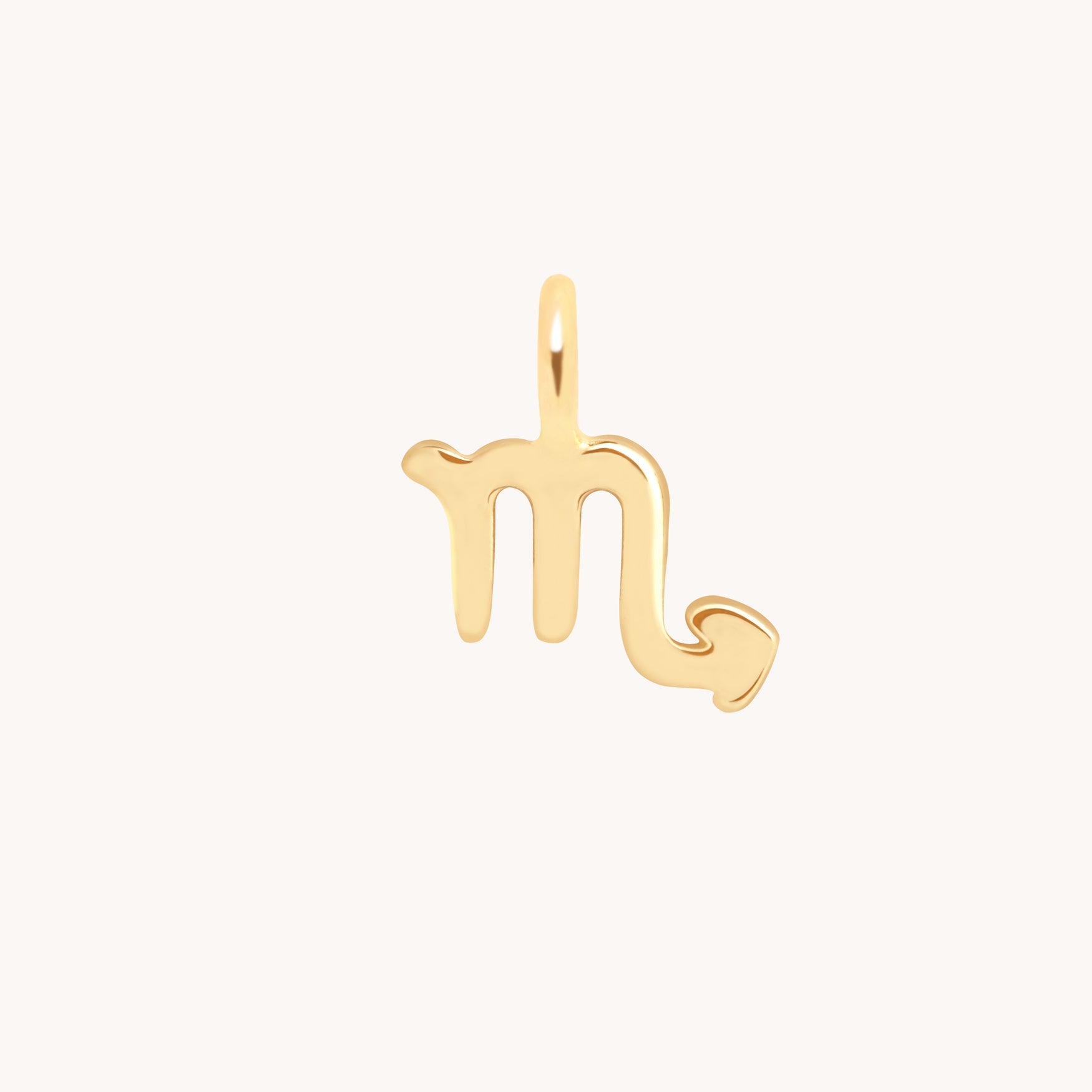 Scorpio Zodiac Charm 9k Gold - Welding Charm - Astrid & Miyu