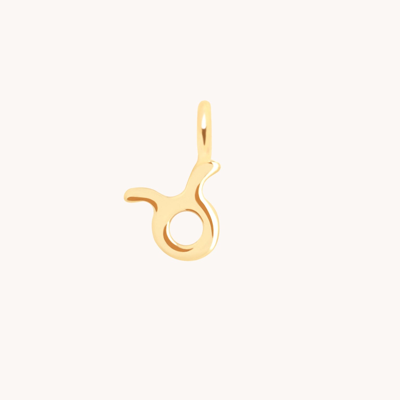 Taurus Zodiac Charm 9k Gold - Welding Charm - Astrid & Miyu
