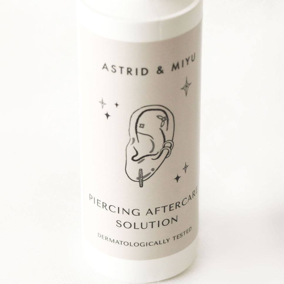 Piercing Jewellery - A&M Piercing Aftercare Solution - Piercing Aftercare - Astrid & Miyu