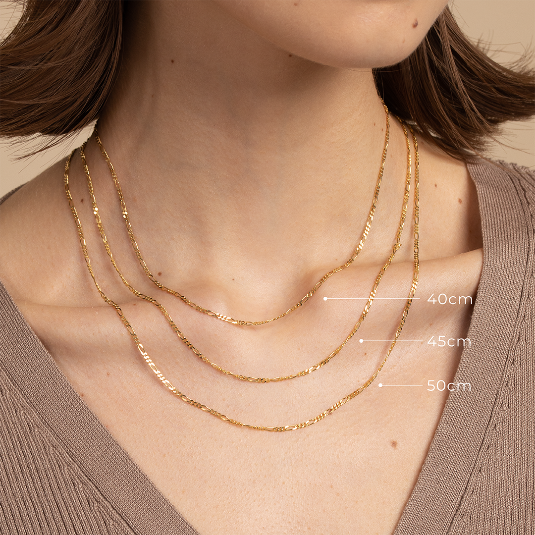 Charm Compatible Necklaces & Bracelets - Soho Chain Necklace in Solid Gold - Chain Necklace - Astrid & Miyu