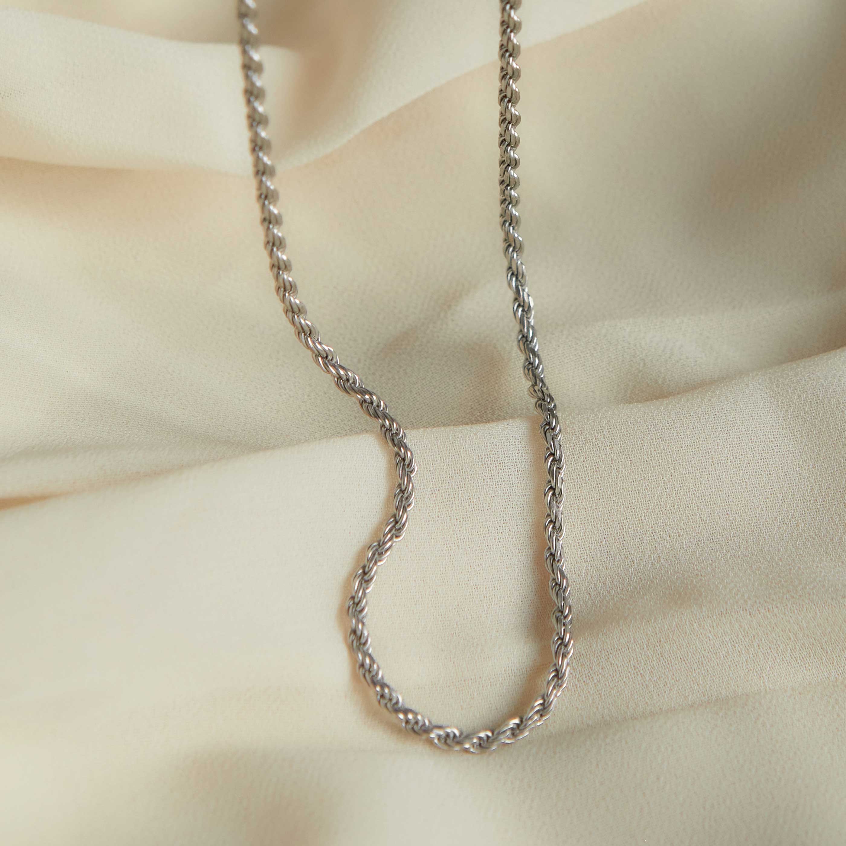Core Collection SS23 - Rope Chain Necklace in Silver - Individual Chain - Astrid & Miyu