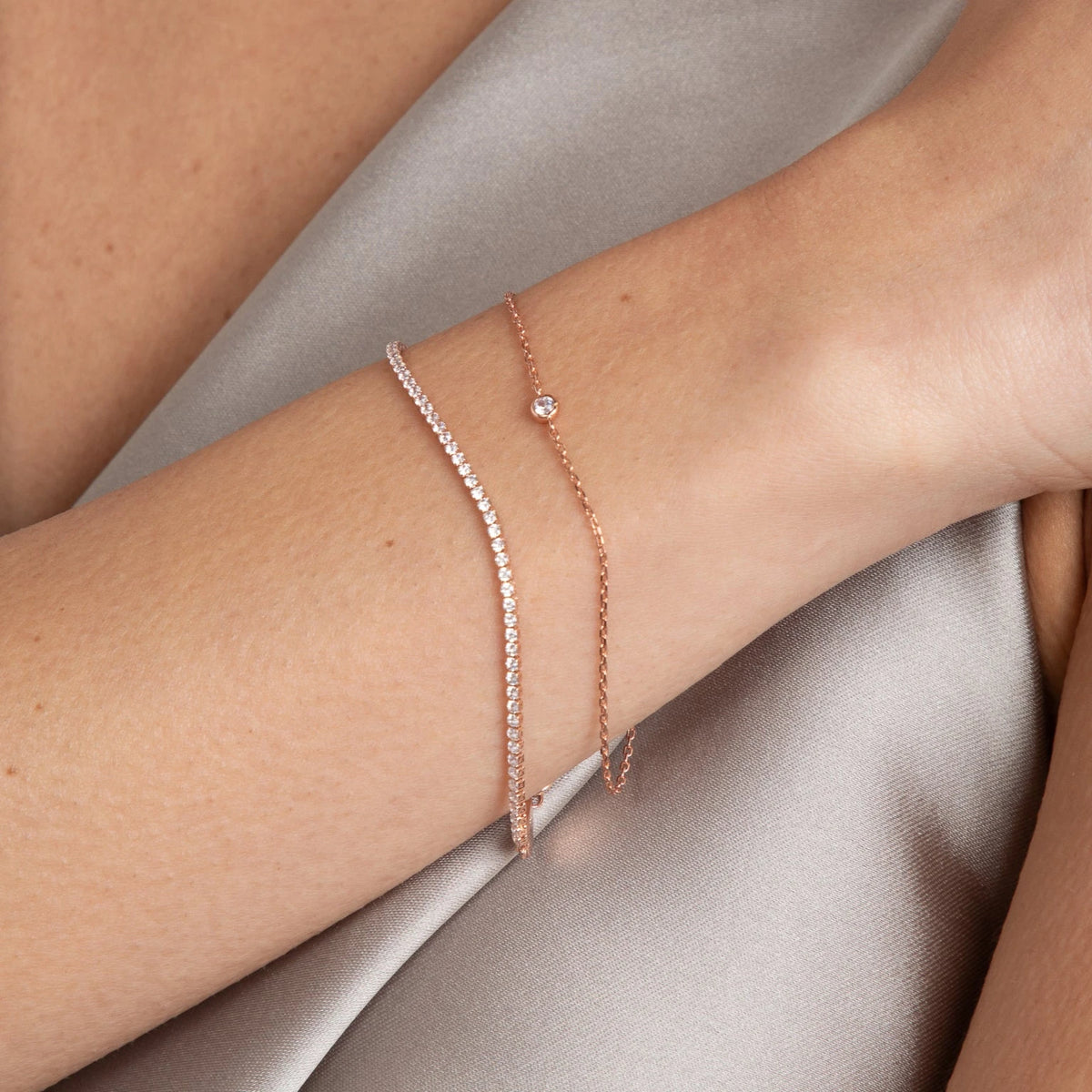 Bracelet with a rose clearance