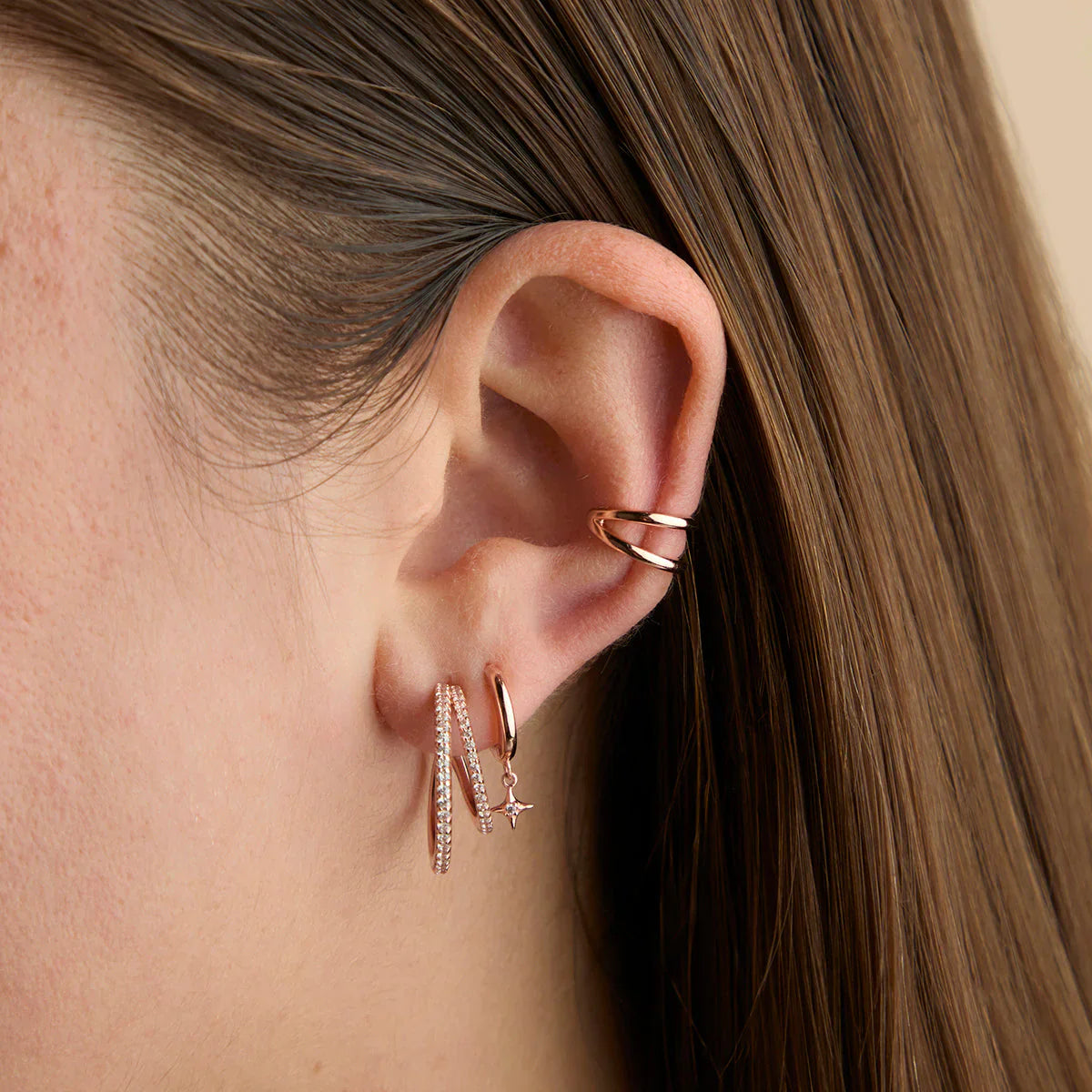 18k Rose Gold Plated Jewellery-Astrid &amp; Miyu