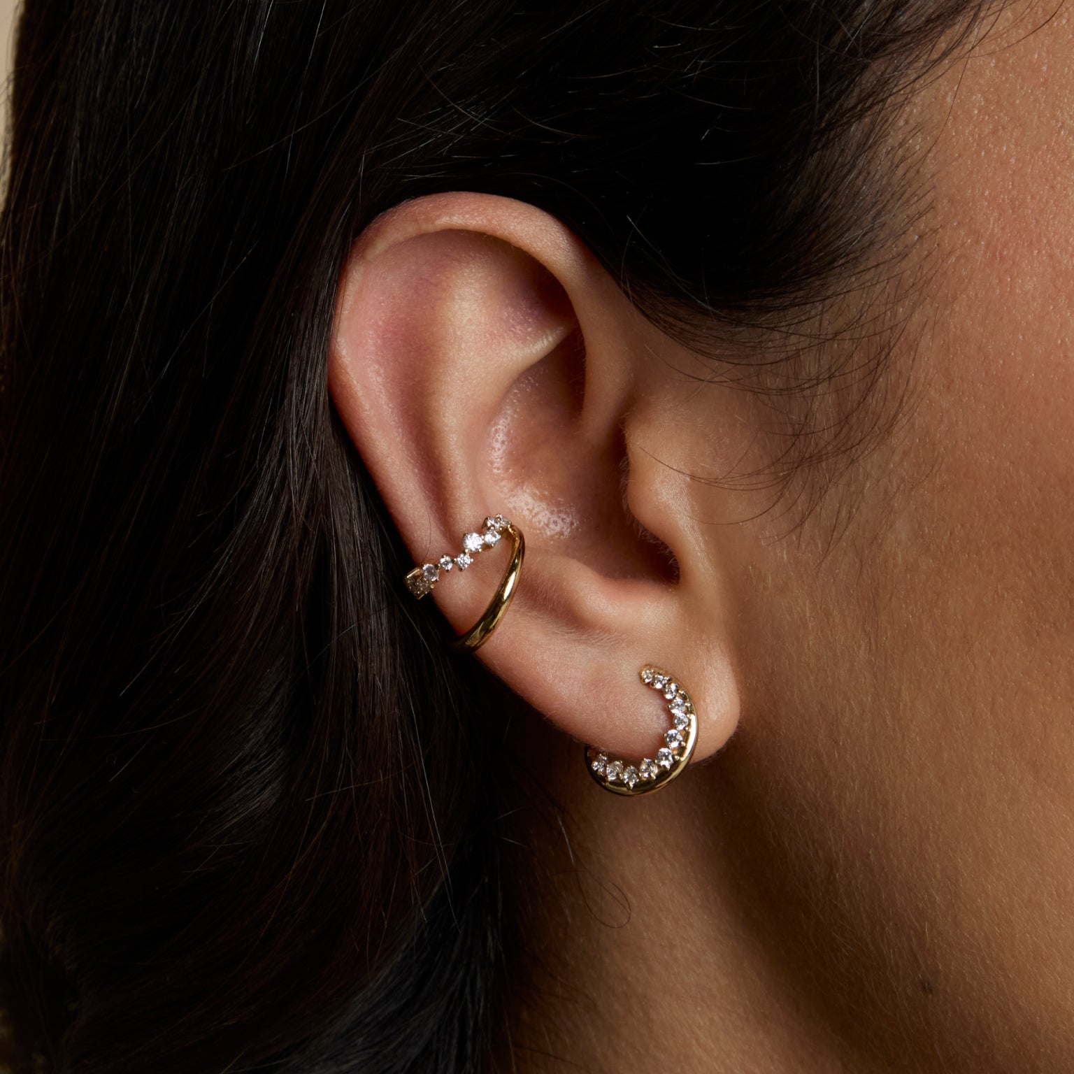 Seamless Titanium Platinum Piercing Hoop | A&M