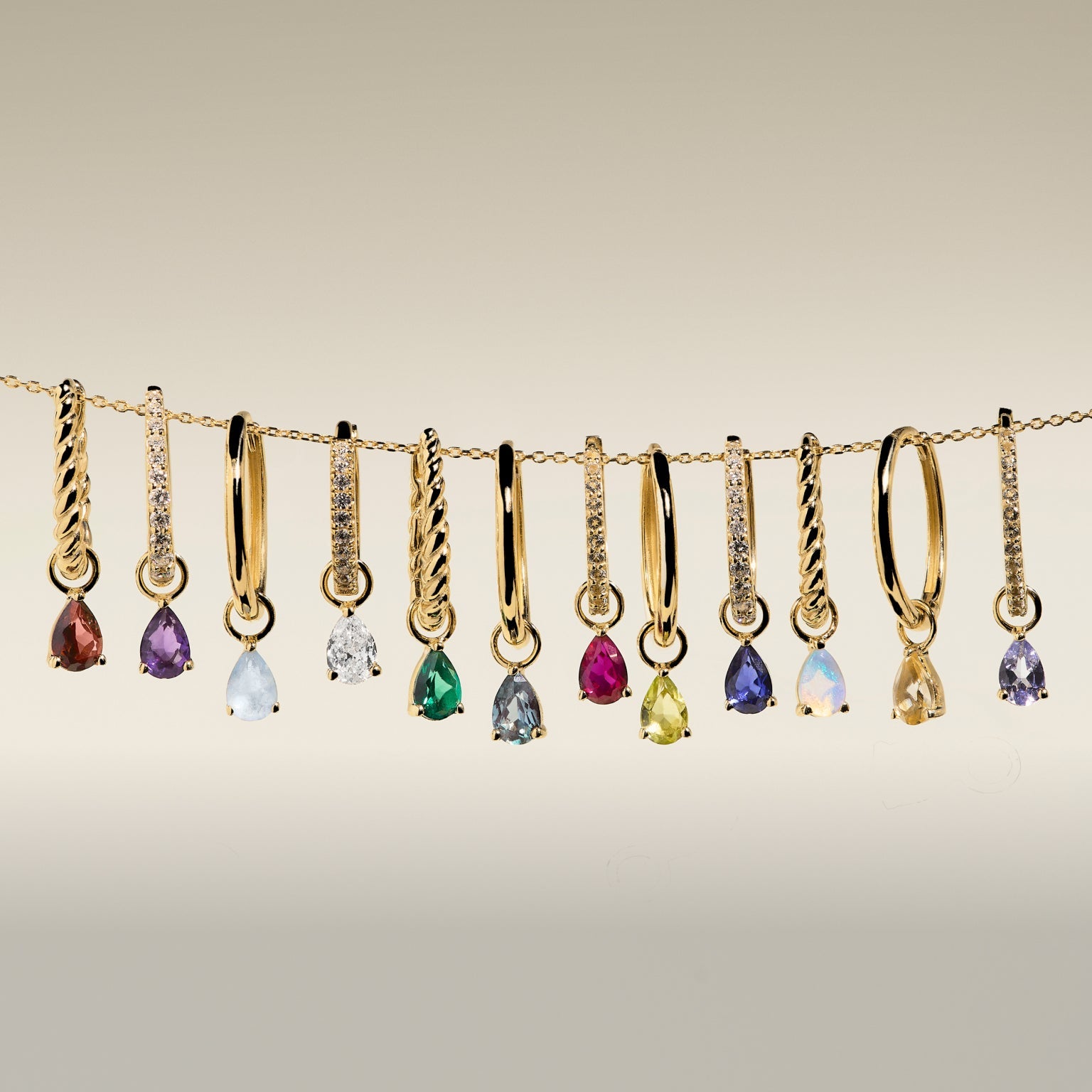 Birthstone Charms-Astrid &amp; Miyu