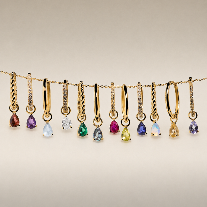 Birthstone Charms-Astrid &amp; Miyu