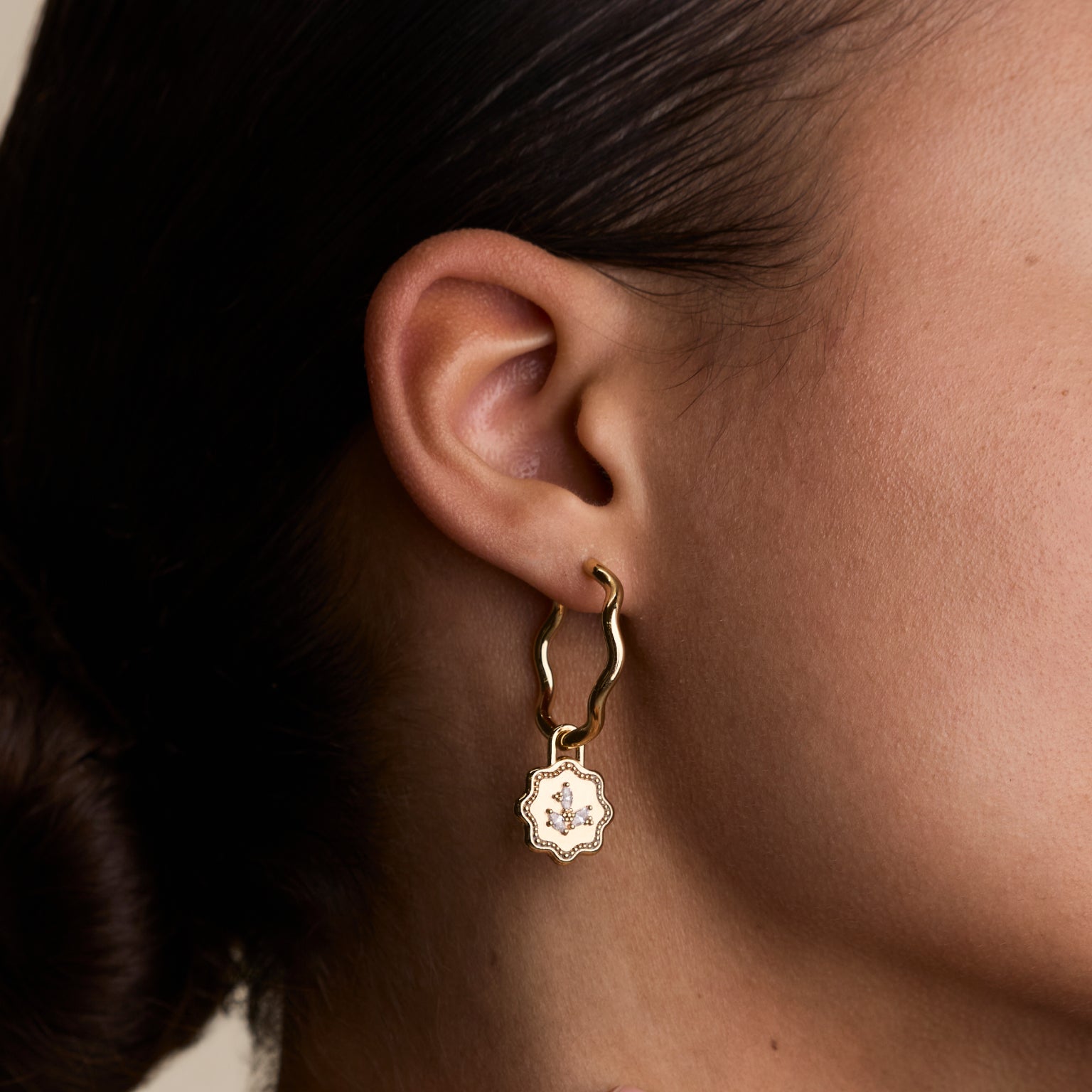 Hoop Charms-Astrid &amp; Miyu