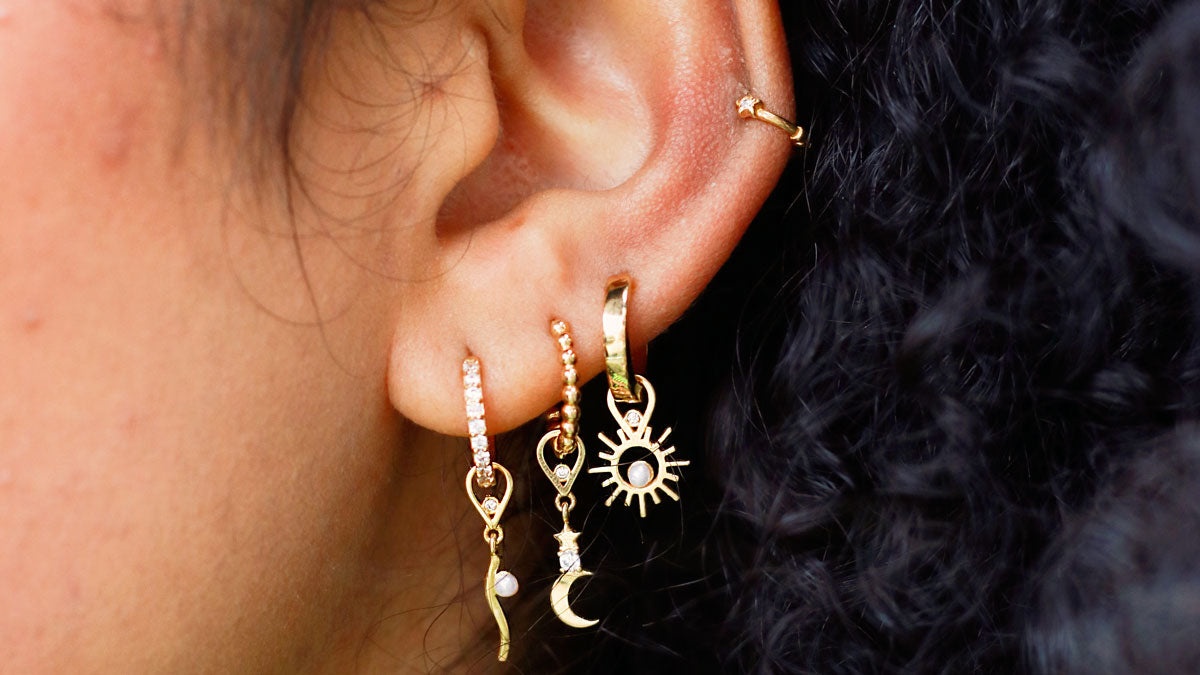 Charm Earrings-Astrid &amp; Miyu