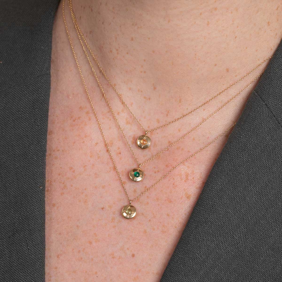 Multi-Stone Birthstone Necklace – Mint & Lily