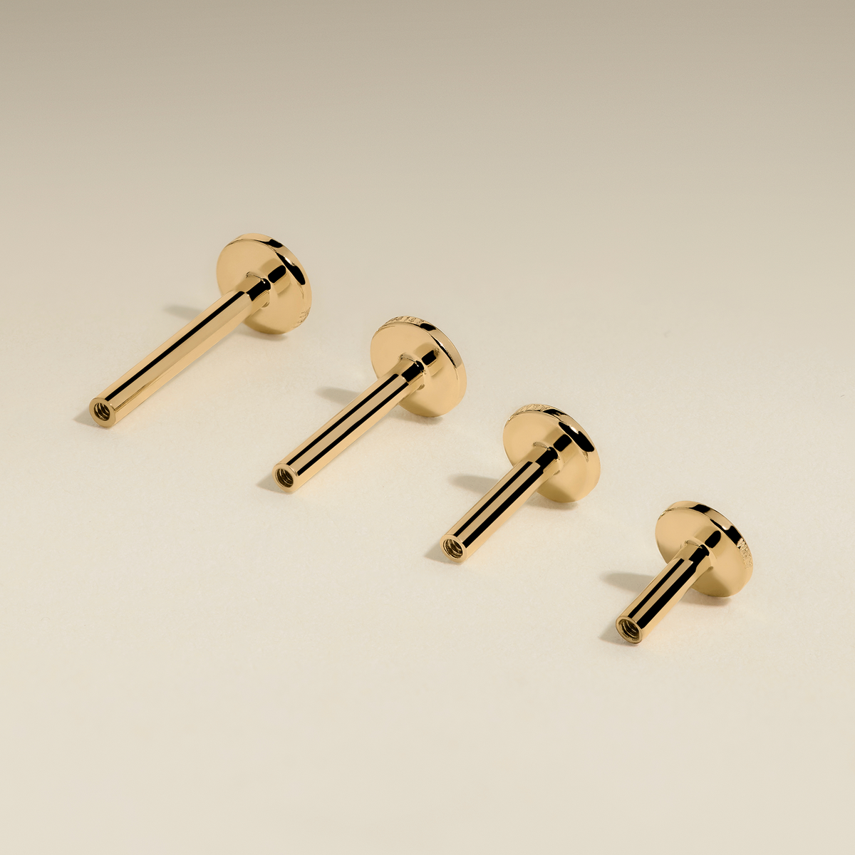 Flat Back Piercing Posts-Astrid &amp; Miyu