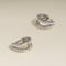 Illusion Crystal Huggies in Silver-Astrid &amp; Miyu