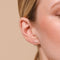 Constellation Piercing Stud in Solid White Gold-Astrid &amp; Miyu