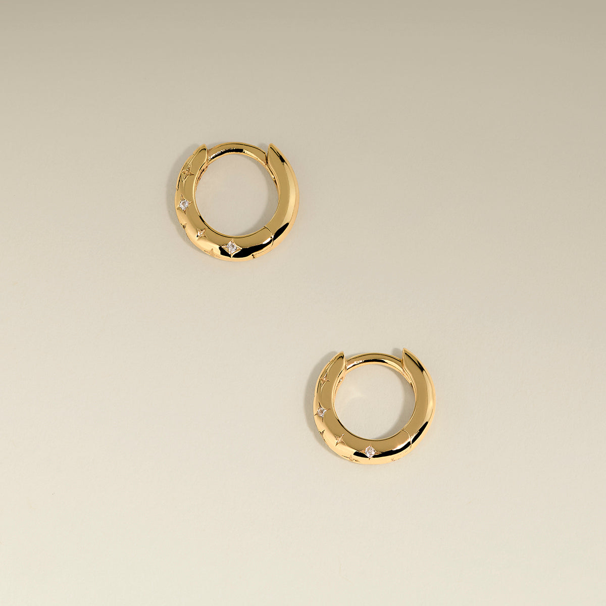Cosmic Star Huggies in Gold-Astrid &amp; Miyu