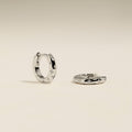 Cosmic Star Huggies in Silver