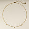 Cosmic Star Charm Necklace in Gold-Astrid &amp; Miyu
